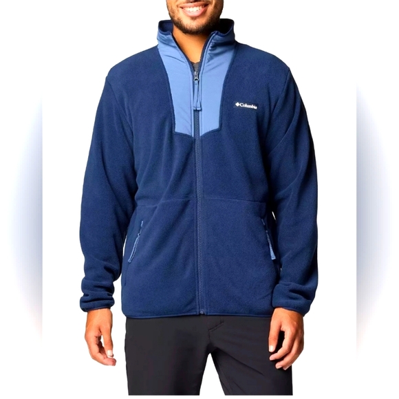 NWOT Columbia Men's Sequoia Grove Full-zip Fleece - Picture 1 of 7